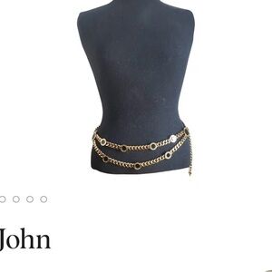 RARE St. John Layered Chain Belt